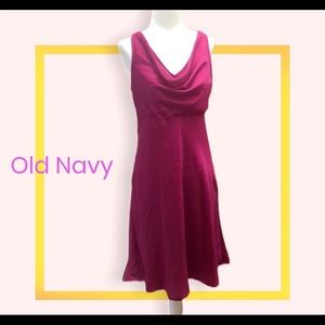 Old Navy   Dress fuchsia color. Lined. size 6